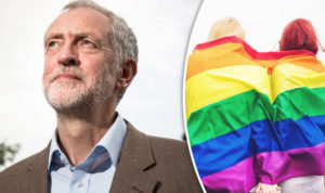 Jeremy Corbyn. Strong and stable on LGBT rights